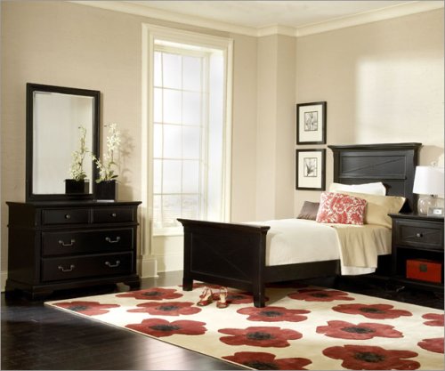 Riverside Furniture Cobble Hill Bedroom Series Cobble Hill Twin Panel Bedroom Set